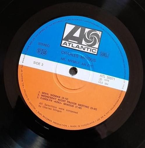 Mingus* - Me Myself An Eye (LP, Album)