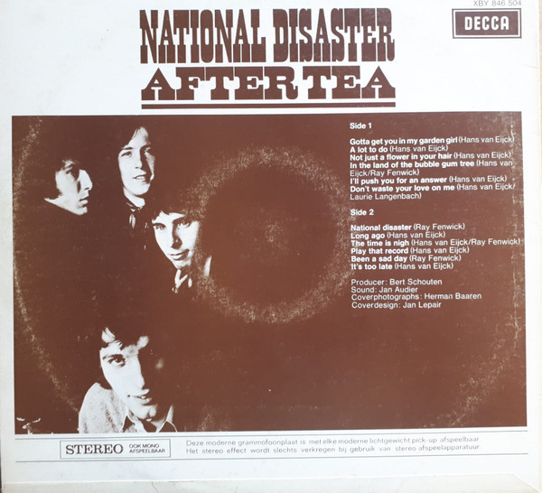 After Tea - National Disaster (LP, Album, bro)