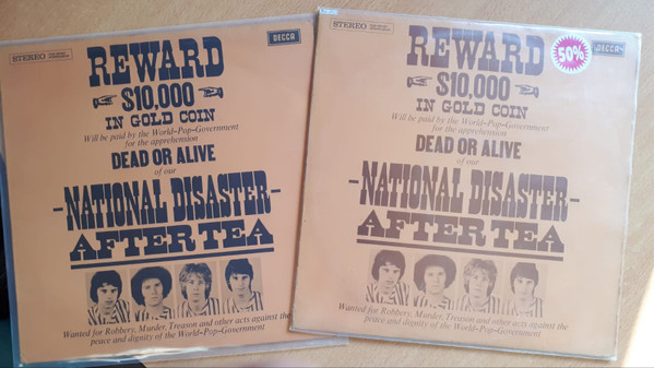 After Tea - National Disaster (LP, Album, bro)