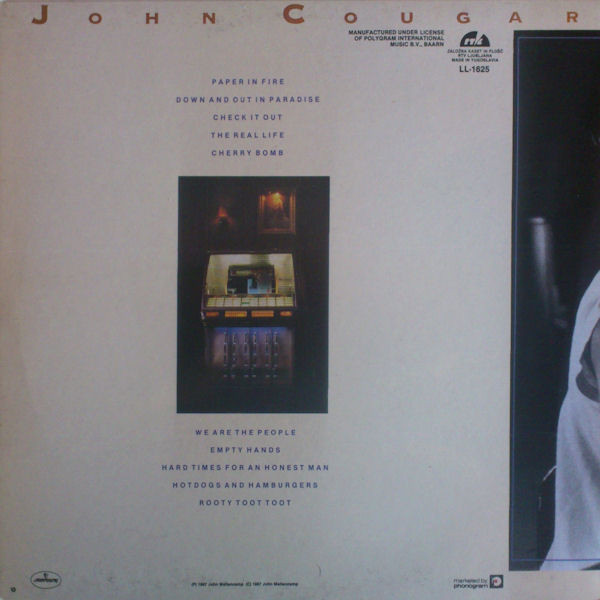 John Cougar Mellencamp - The Lonesome Jubilee (LP, Album)