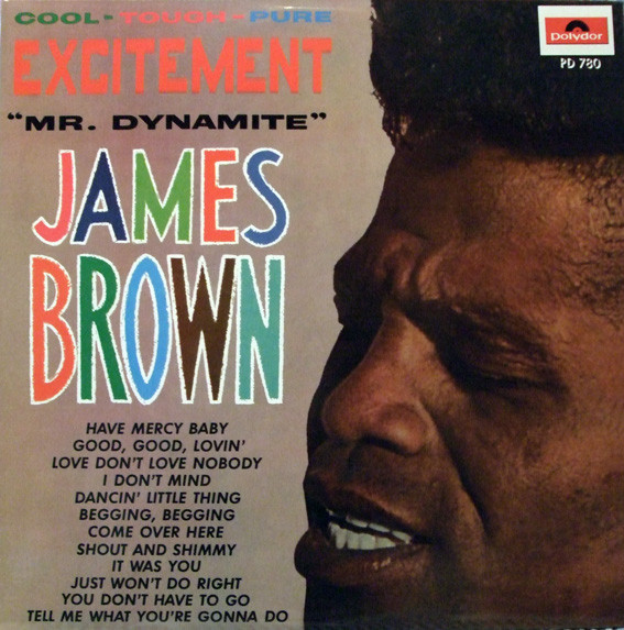 James Brown - Excitement (LP, Album, RE)