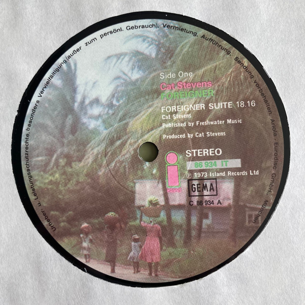 Cat Stevens - Foreigner (LP, Album)