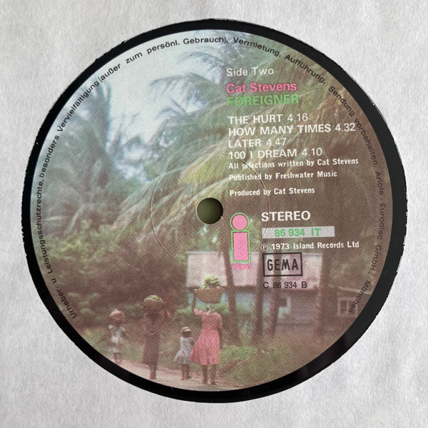 Cat Stevens - Foreigner (LP, Album)