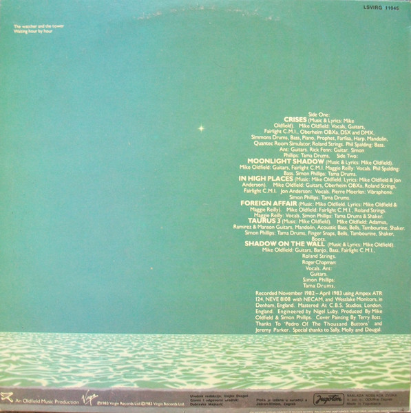 Mike Oldfield - Crises (LP, Album)