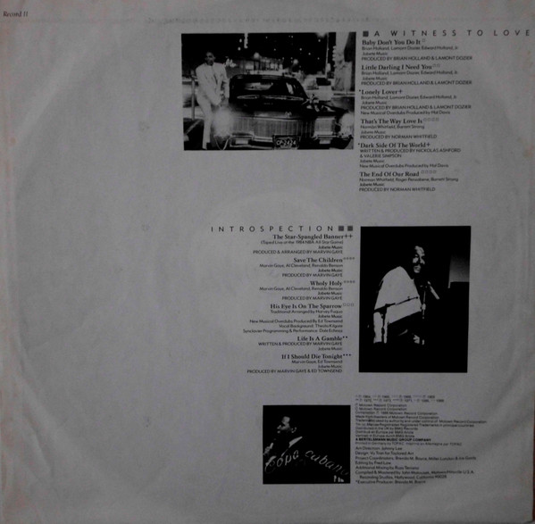 Marvin Gaye - A Musical Testament 1964 - 1984 (2xLP, Comp)