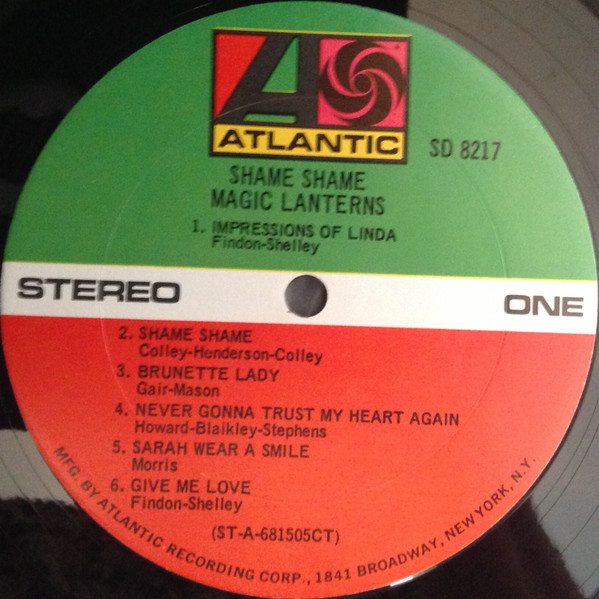 The Magic Lanterns* - Shame Shame (LP, Album, CT)