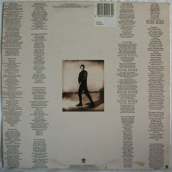 Sting - The Soul Cages (LP, Album)