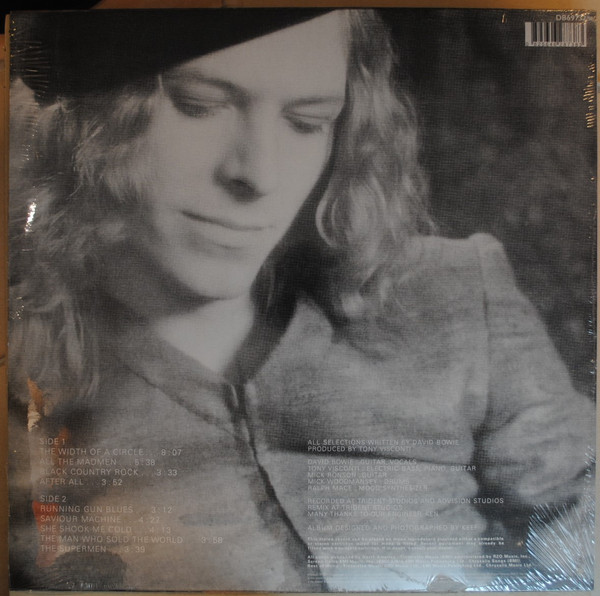 David Bowie - The Man Who Sold The World (LP, Album, RE, RM, 180)