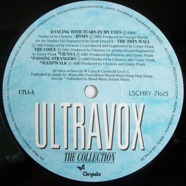 Ultravox - The Collection (LP, Album, Comp, RE)