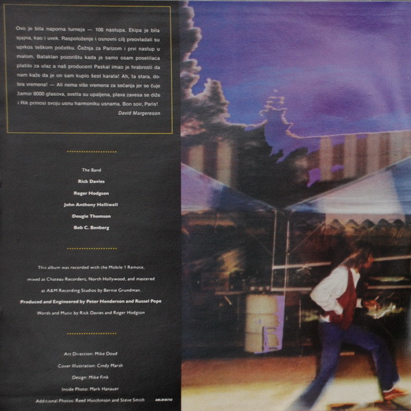 Supertramp - Paris (2xLP, Album)