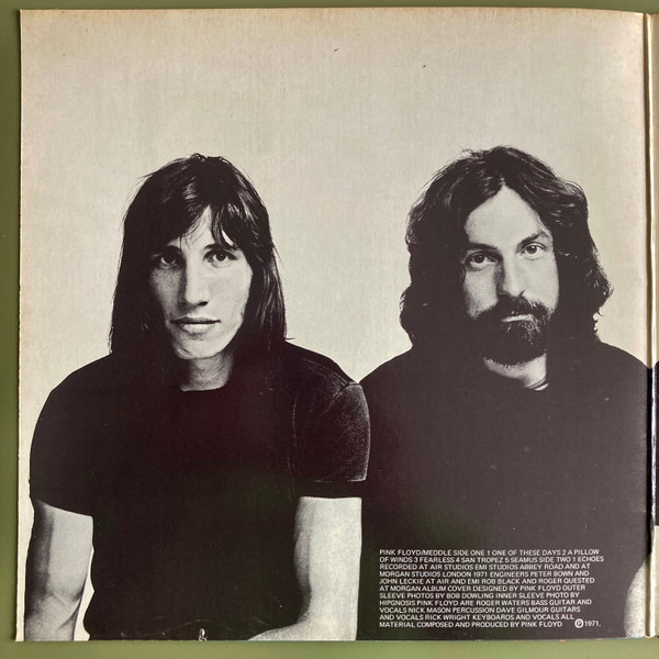 Pink Floyd - Meddle (LP, Album, Non)