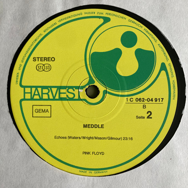 Pink Floyd - Meddle (LP, Album, Non)