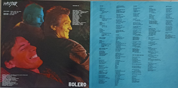 Haustor - Bolero (LP, Album, RE, RM, 180)