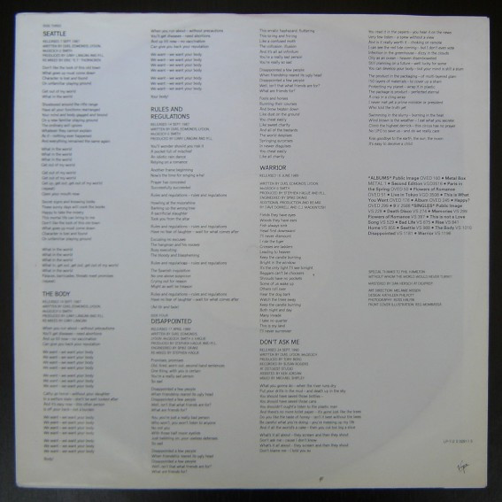Public Image Ltd* - The Greatest Hits, So Far (2xLP, Comp)