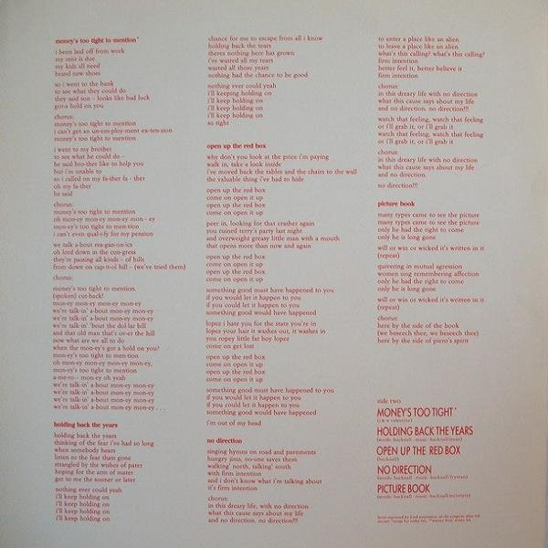 Simply Red - Picture Book (LP, Album)