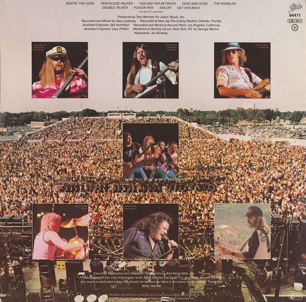 Molly Hatchet - Beatin' The Odds (LP, Album)