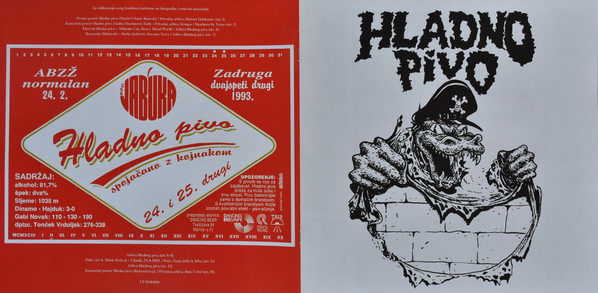 Hladno Pivo - Džinovski (LP, Album, RE, RM, 30t)