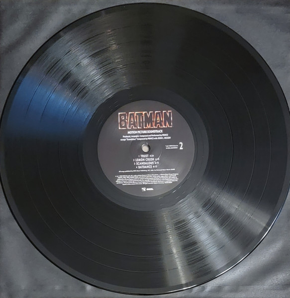 Prince - Batmanâ„¢ (Motion Picture Soundtrack) (LP, Album, RE)