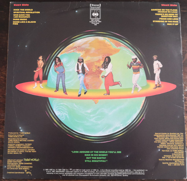 Third World - Rock The World (LP, Album)