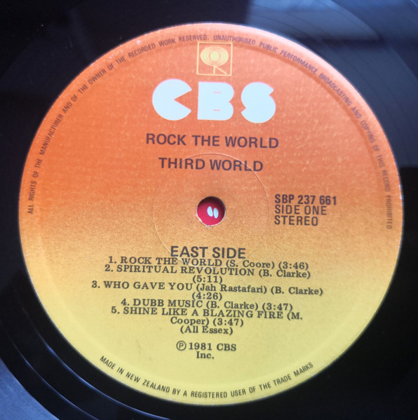 Third World - Rock The World (LP, Album)