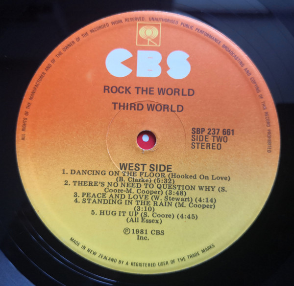 Third World - Rock The World (LP, Album)