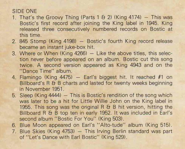 Earl Bostic - 14 Hits (LP, Comp)