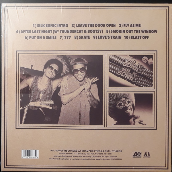 Silk Sonic - An Evening With Silk Sonic (LP, Album, RE)