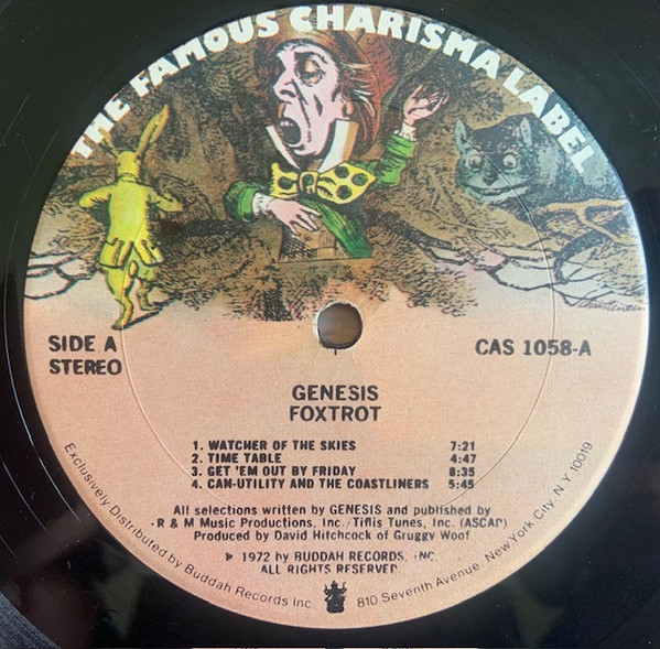 Genesis - Foxtrot (LP, Album, Sma)