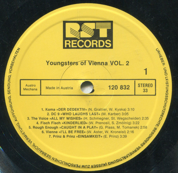Various - Youngsters Of Vienna Vol. 2 (LP, Comp)