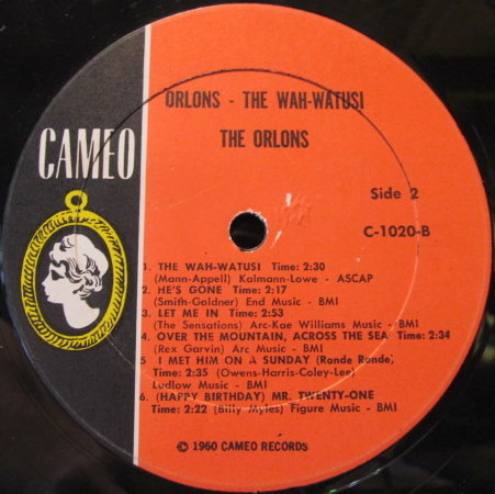 The Orlons - The Wah-Watusi (LP, Album)