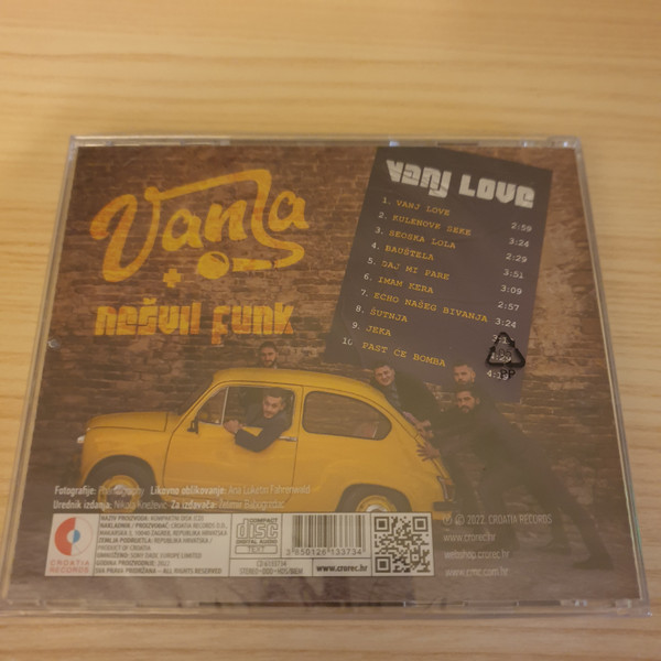 Vanja  I NeÅ¡vil Funk - Vanj Love (CD, Album)