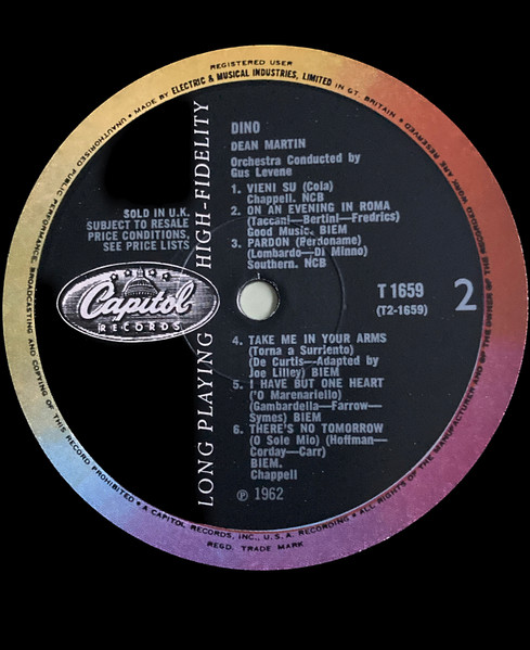 Dean Martin - Dino (LP, Mono)