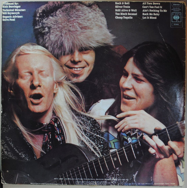 Johnny Winter - Still Alive And Well (LP, Album)