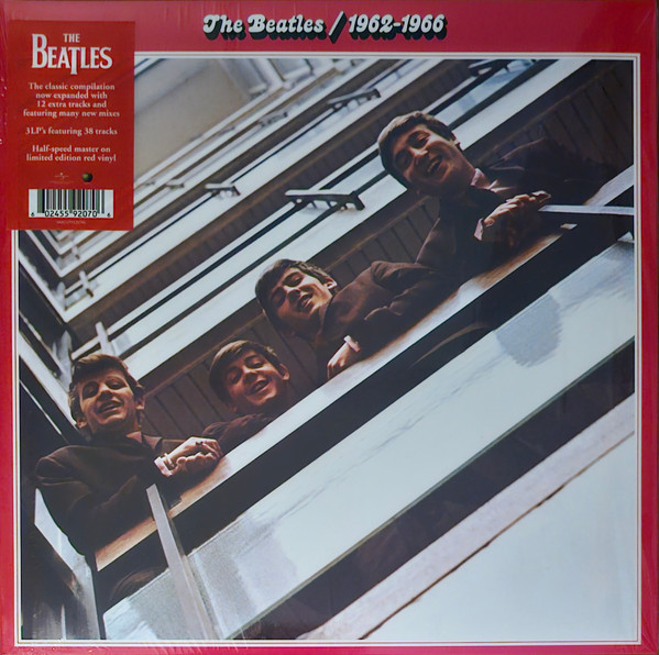 The Beatles - 1962-1966 (3xLP, Comp, Ltd, Mixed, RE, RM, Hal)