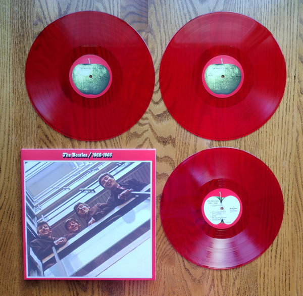 The Beatles - 1962-1966 (3xLP, Comp, Ltd, Mixed, RE, RM, Hal)