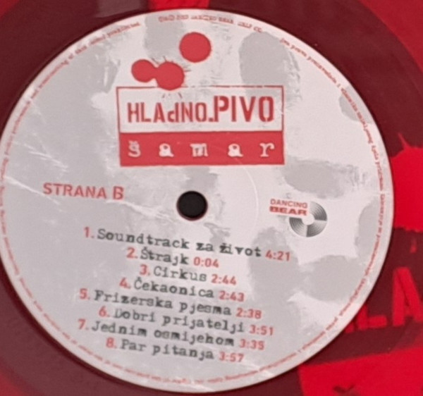 Hladno Pivo - Å amar (LP, Album, RE, RM, Red)