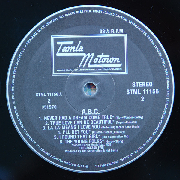 The Jackson 5 - ABC (LP, Album, RE, RM, 180)