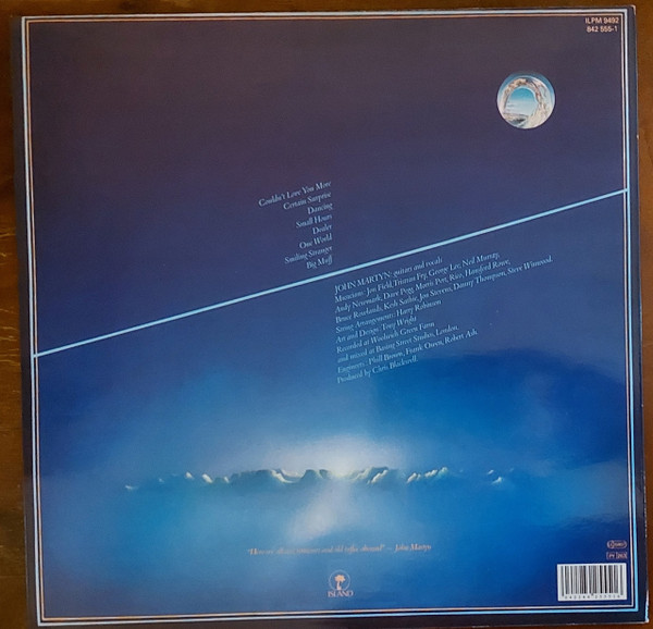 John Martyn - One World (LP, Album, RE)