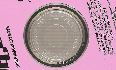 The Cure - Three Imaginary Boys (CD, Album, RE)