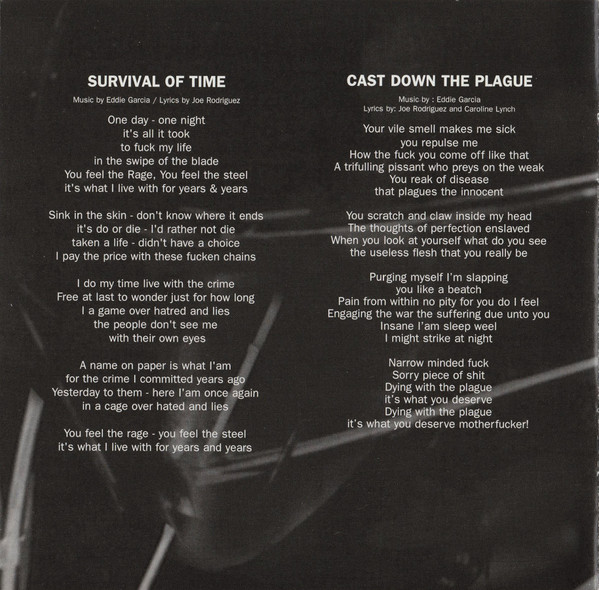Pissing Razors - Cast Down The Plague (CD, Album)