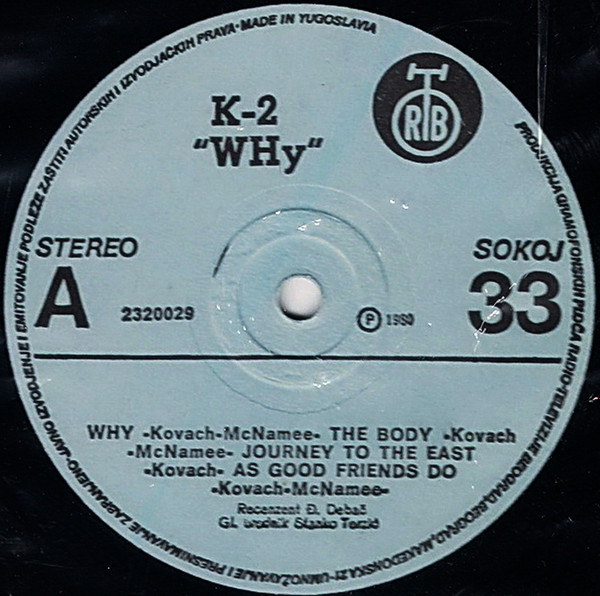 K2 (18) - Why (LP, Album)