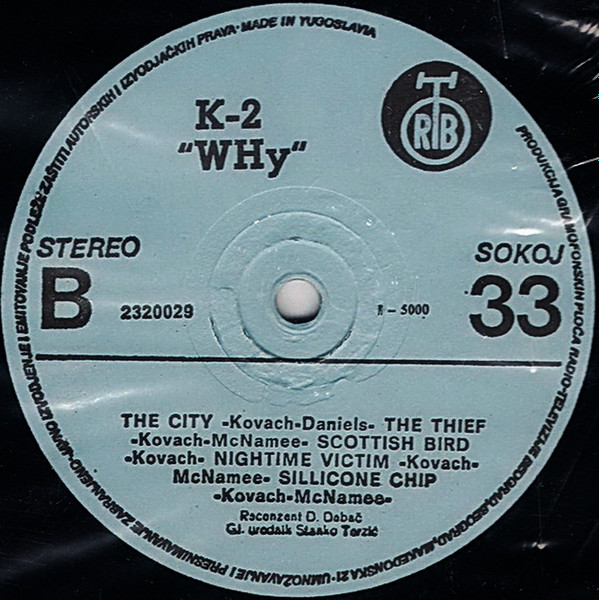 K2 (18) - Why (LP, Album)