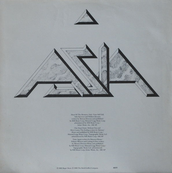 Asia (2) - Asia (LP, Album)