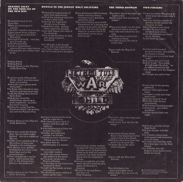 Jethro Tull - War Child (LP, Album)