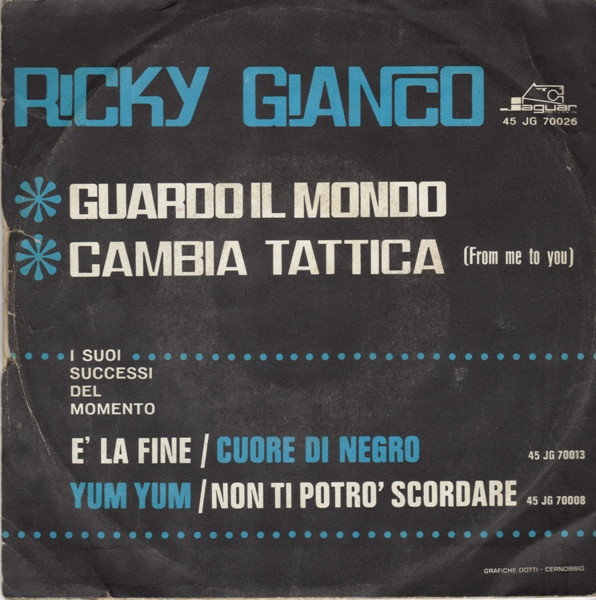 Ricky Gianco - Guardo Il Mondo / Cambia Tattica (7