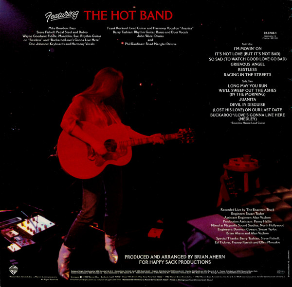 Emmylou Harris - Last Date (LP, Album)