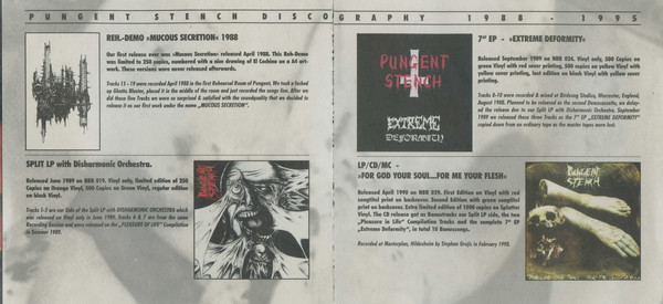 Pungent Stench - Praise The Names Of The Musical Assassins (CD, Comp, Ltd, Bla)