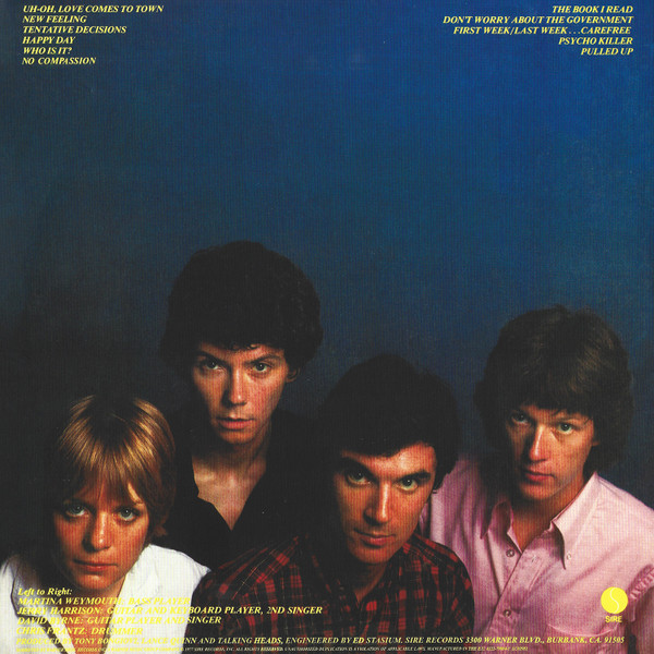 Talking Heads - Talking Heads: 77 (LP, Album, RE, RM, 180)