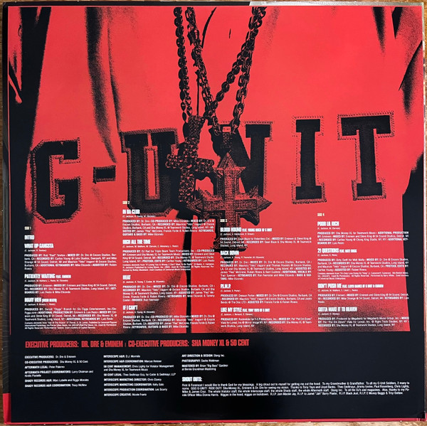 50 Cent - Get Rich Or Die Tryin' (2xLP, Album, RE)