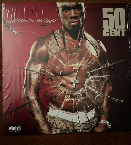 50 Cent - Get Rich Or Die Tryin' (2xLP, Album, RE)